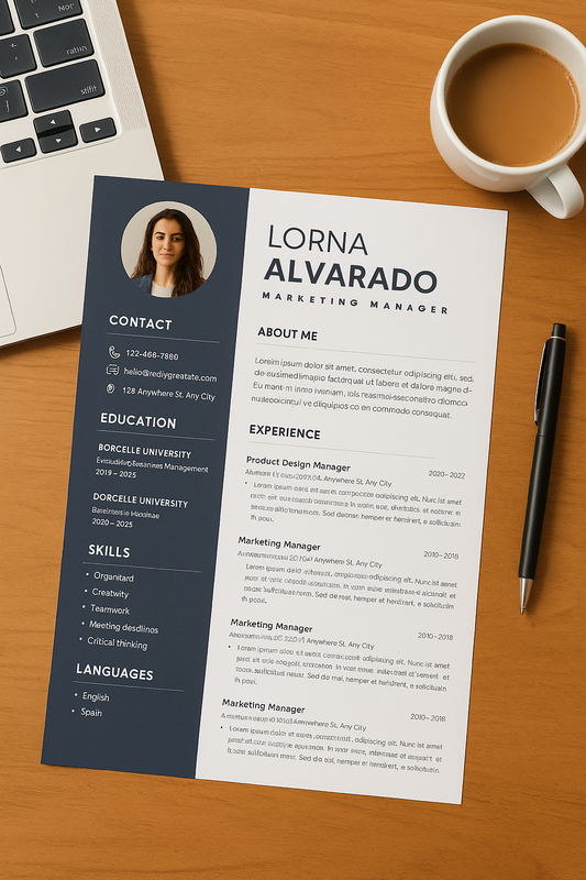 Creative CV Template - Creators StudioX