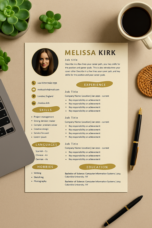 Creative CV Template - Creators StudioX
